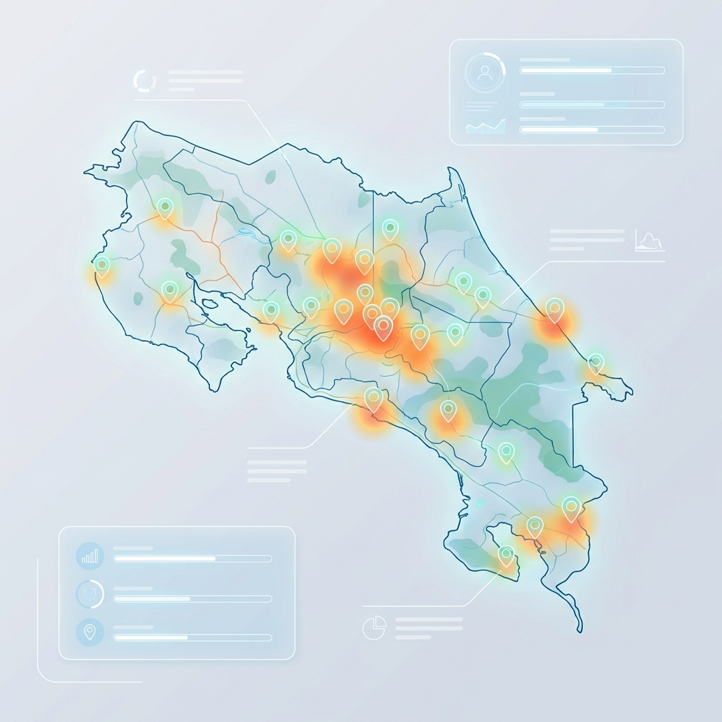 Costa Rica Map Preview